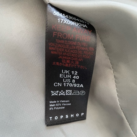 Top shop olive green blazer - Picture 3 of 3